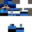 Hollow police law man Electro blade skin