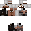 hunter wolf skin