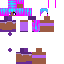 Iris petals skin