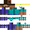 Kaslı kral steve skin