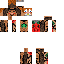 Kat koekie en kers man skin