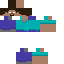 Low Poly Herobrine skin