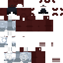Matching red hoodie boy skin