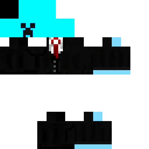 MD2 Soul Corrupted Creeper in Suit skin