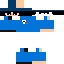 Me with blue suit skin