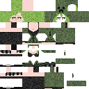 Mines and Monster Girls - Creeper skin