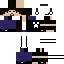 Modern Herobrine Black skin