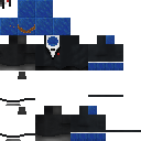 Mustache tuxedo lapizlyzuli skin