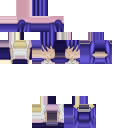 My art as an Minecraft skin fr skin