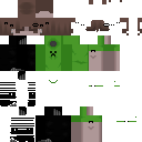My bro (he loves creeper and green) skin