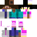 Neon pink skin
