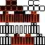 Orange and Black skin