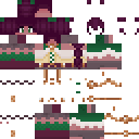 Pink-haired warrior skin