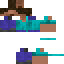 Pixel Steve skin