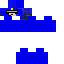 Plain Blue Hollow police super cop skin