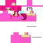 Pretty pink girl skin