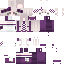 Purple Skeleton girl skin