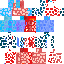 Red and blue magma skin
