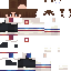 Red and Blue outfit skin