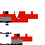 Red Flight Attendant Uniform skin
