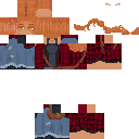 red head with flannell skin