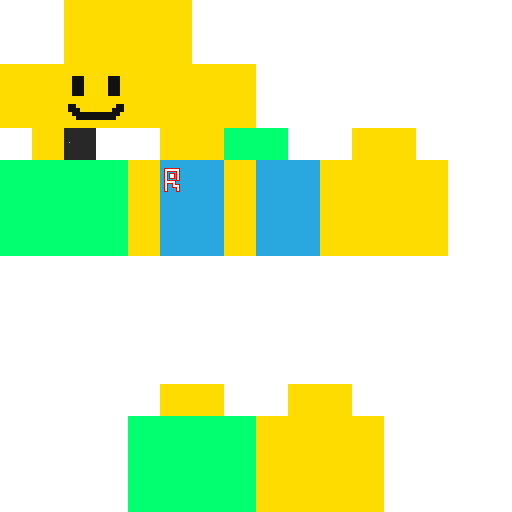 Roblox noob guy skin