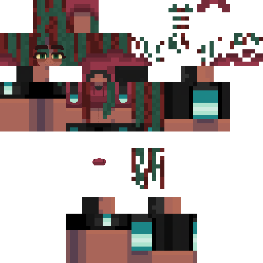 Sally The Salmon skin