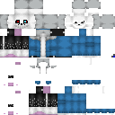 Sans (better with 3d skin mod) skin