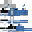 sans the skeleton (Minecraft) skin