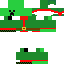 Santa creeper skin