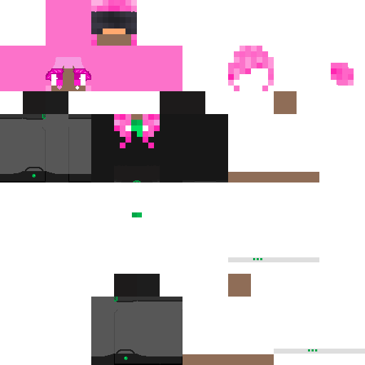 Silas in a suit skin