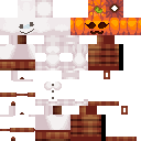 Snow Golem Girl & Pumpkin skin