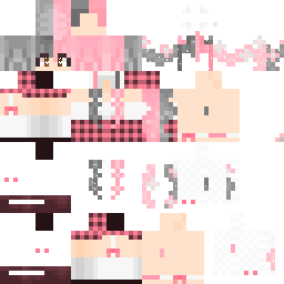 sparkly devil girl skin