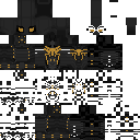 Spider-man black and goldn skin