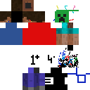 Steve creeper skin