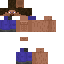 Steve with an 8-packs skin