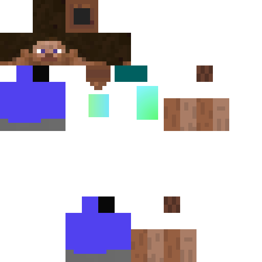 Steve with simple outfit. skin