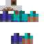 steve z dziywnymi włosami brudnymy skin