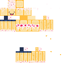 Strawberry cake skin