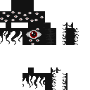 The eyes from doors skin
