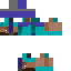 upside-down steve skin