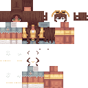 Yellow Girl 3 (HD) skin
