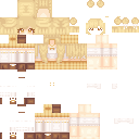 Yellow Girl (HD) skin